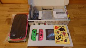 任天堂 Nintendo Switch スプラトゥーン2セット 初期化/動作確認済 ニンテンドースイッチ