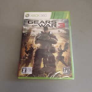 管理番号1-432 XBOX 360 ソフト GEARS OF WAR 3 ギアーズオブウォー3 新品未開封