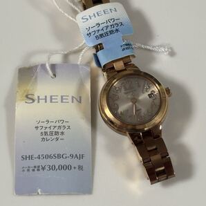 ★送料無料・未使用★お洒落 可愛い カシオ シーン デート ビジネス 腕時計