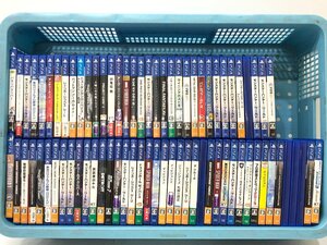△ジャンク PS4ソフト 76本 まとめ モンハン/R6S/メタルギア/FF/パワプロ/KH/パラッパラッパー/地球防衛軍 等 同梱不可 1円スタート