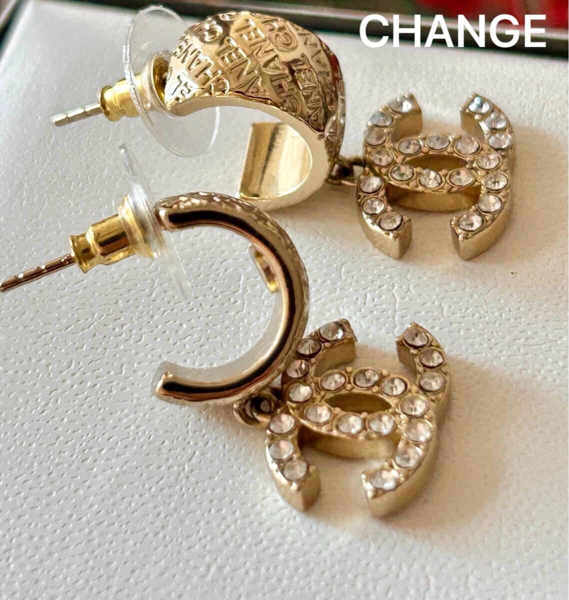 美品♡CHANELシャネル ピアス　ココマーク ライオン ゴールド レディース 楽天市場】シャネル ピアス ココマーク CCマーク ゴールド