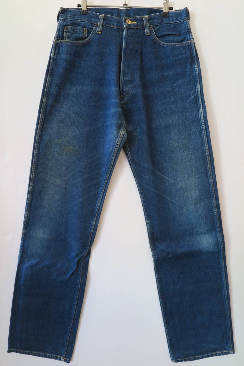 Evisu 初期デニム　牛パッチ　EVISタグ Evisu 初期デニム牛パッチEVISタグ