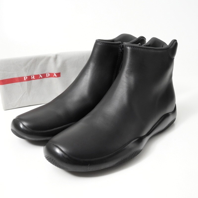 PRADA SPORT 美品 ショートブーツ スウェード プラダスポーツ PRADA SPORT 美品 ショートブーツ スウェード プラダスポーツ
