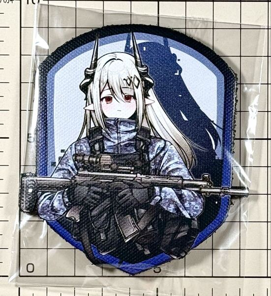 国内未発売 正規品(Tactical Nights series) マドロック レザーベルクロパッチ ■ アークナイツ ワッペン サバゲー 痛ワッペン