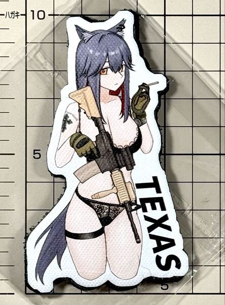 国内未発売 正規品 (Tactical Nights series) テキサス レザーベルクロパッチ ■ アークナイツ ワッペン サバゲー 痛ワッペン