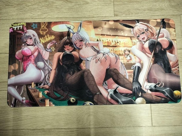 勝利の女神:NIKKE ニケ プレイマット マウスパッド デスクマット メガニケ
