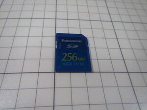 P256M01 ☆★ Panasonic ハイスピードSDメモリカード 256MB 1枚 ☆★