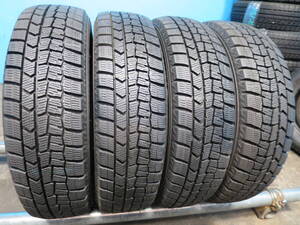 21年製バリ山 155/65R14 75Q ◆ DUNLOP WINTERMAXX WM02 ◆ 4本 C265 スタッドレス