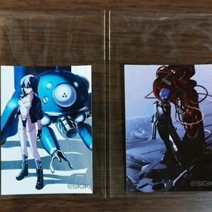 攻殻機動隊 ステッカー2枚