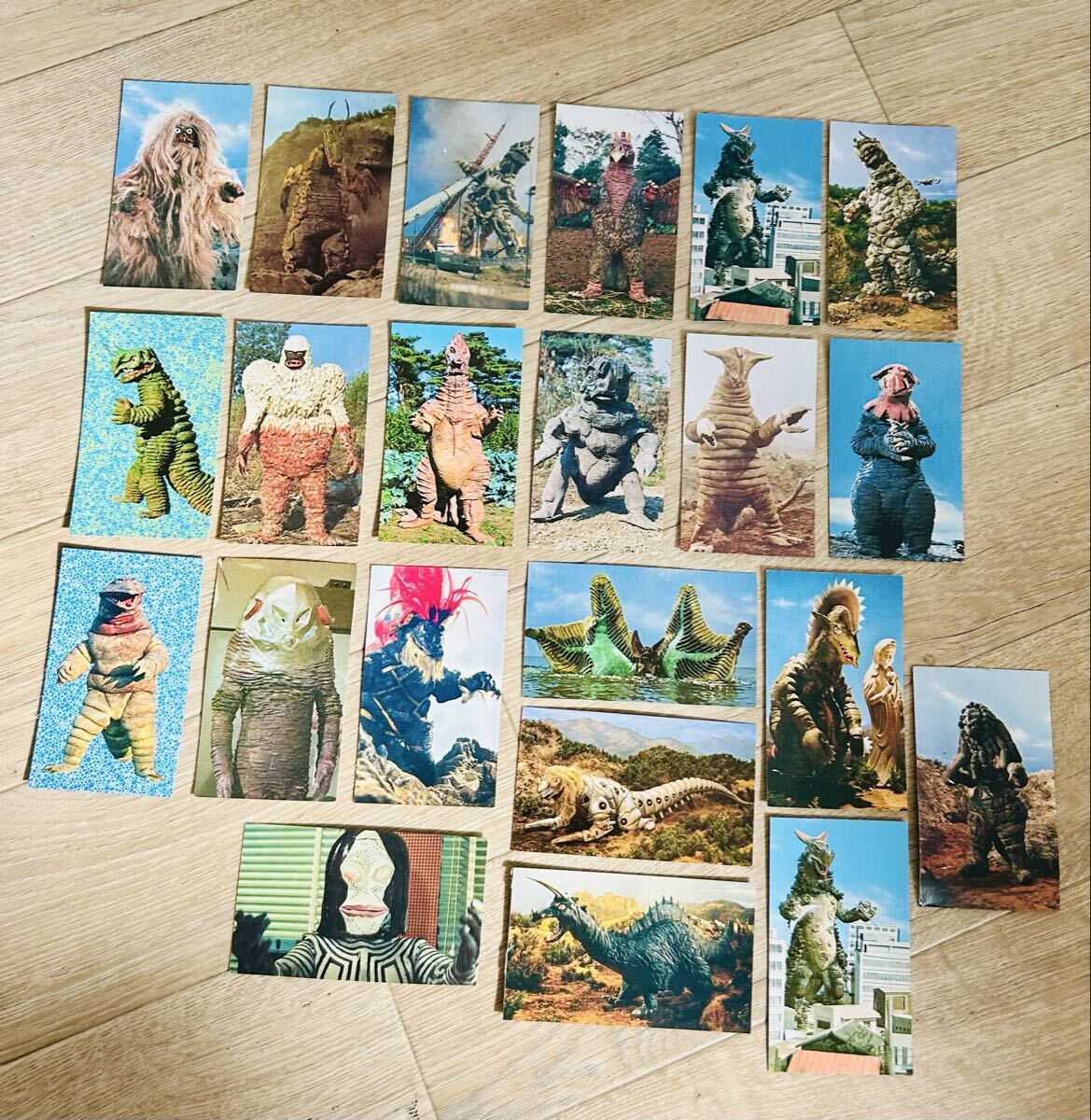 「ウルトラマン」ウルトラ怪獣カード７・ラゴン（中古・当時モノ） ウルトラマン」ウルトラ怪獣カード7・ラゴン（中古・当時モノ