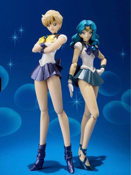 S.H.フィギュアーツ 美少女戦士セーラームーン 「セーラーウラヌス」「セーラーネプチューン」2体セット(輸送箱未開封品)