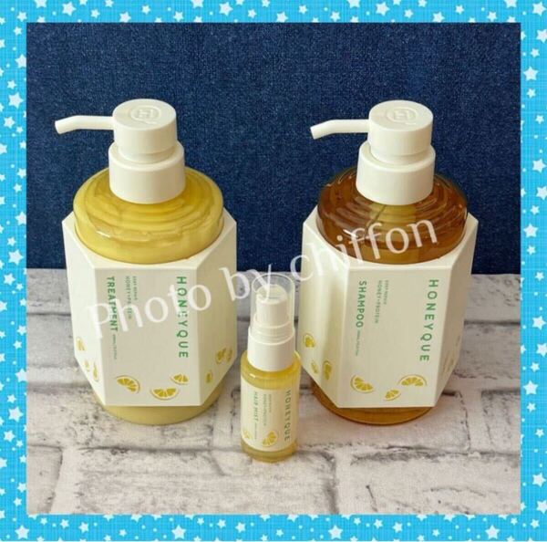 ハニーク ディープリペア ミニヘアミスト付き 限定キット グレープフルーツの香り(シャンプー&ヘアトリートメント)