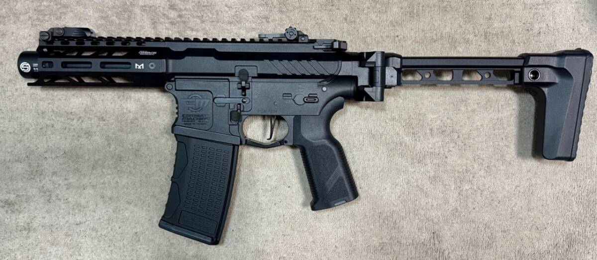 ぺっかさん専用 中古美品 カスタム済 G＆G ARP556 G&G ARP556 【絶好調】電動ガン【スプリングショートマガジン付