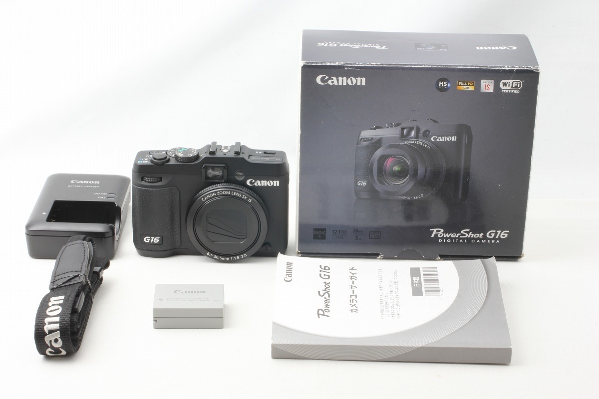 Yahoo!オークション -「canon キヤノン g16」の落札相場・落札価格