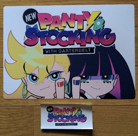 【新品同様】パンティ&ストッキング withガーターベルト メガネケース パンティ&ストッキング パンスト メガネケース アニメ