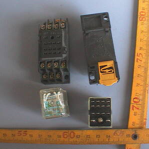 NAIS HC4-HL-DC24V 4回路 DC24V リレー 2個セット ソケット付き 即決 送料込み