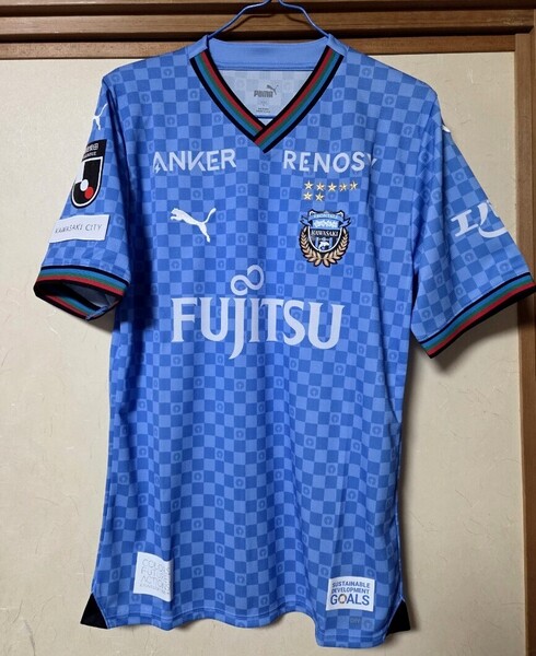 新品/未使用/プーマ正規品【川崎フロンターレ 2024 ホーム 1st ユニフォーム L】M 定価17600円オーセンティック レプリカ