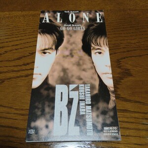 【美品】B'z - ALONE / 2nd Beat - GO GO GIRLS / 1991年発表のCDシングル