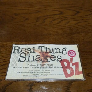 【中古8cmCDシングル】B'z - Real Thing Shakes / 1996年発表のCDシングル オリジナルプラケース入り