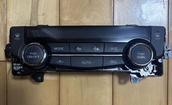 日産 エクストレイル T32 NT32 エアコン スイッチ パネル SW LED 打ち替え品 ニッサン 27500-4BA1A