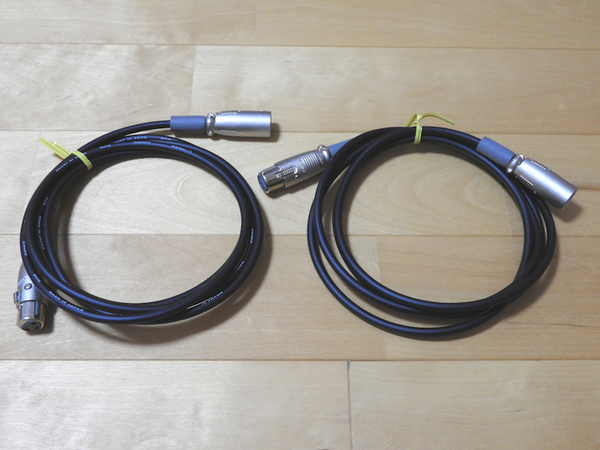 CANARE EC02 XLRケーブル 2本1組 L-4E6S 2m 黒 カナレ