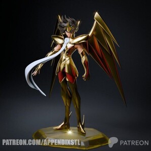 匿名配送 聖闘士星矢 オメガサジタリアス 3Dプリントガレージキット 高精度 未組立未塗装新品 スタンド付き フィギュア