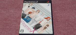◎ PS2 【Vitamin X We are Super Supriment Boys】箱/説明書/動作保証付