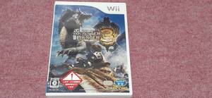 ◎ Wii 【モンスターハンター3 (トライ)】箱/説明書/動作保証付/2枚までクイックポストで送料185円