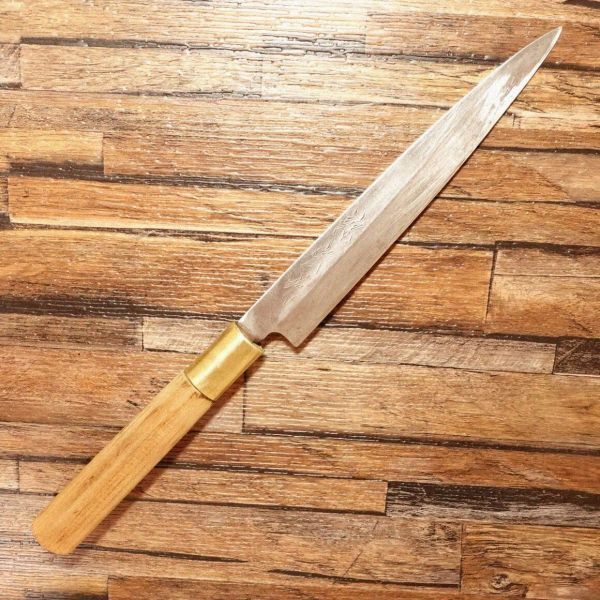 宏明 柳刃包丁 研ぎ済 刺身包丁 東京宏明 175mm