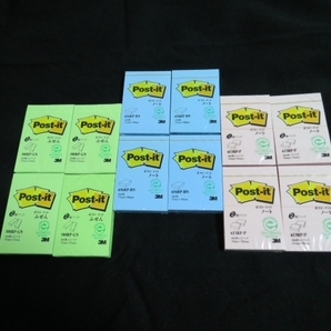 【文房具】Post-it ポストイット 12個セット(4セット×3) 4400円 新品・未使用品・未開封品 格安 即決