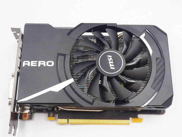 MSI GeForce GTX 1060 AERO ITX 6G OC グラフィックボード 中古良品