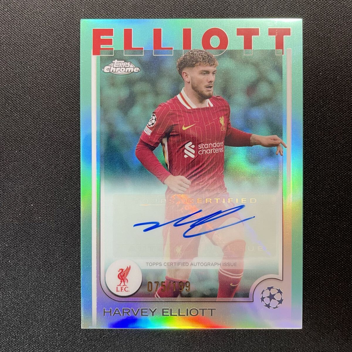 22-23 Topps Merlin ELLIOTT エリオット 直筆サイン Yahoo!オークション -「harvey elliott」の落札相場・落札価格
