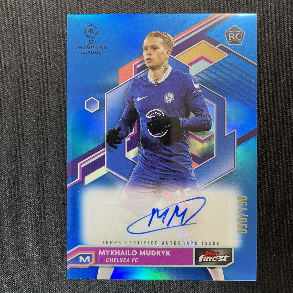 ジャージナンバー Panini チェルシー デコ 直筆サインカード ジャージナンバー Panini チェルシー デコ 直筆サインカード