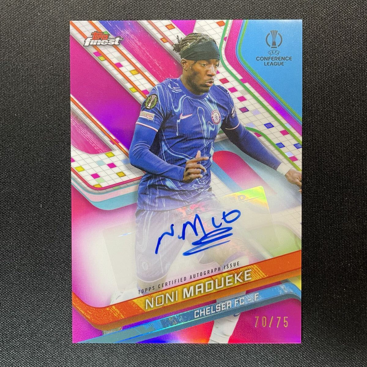 世界25枚限定！22-23 Topps Finest ODOI 直筆サインカード ダニ オルモ Topps Finest Pink 直筆サイン 75枚限定 - メルカリ