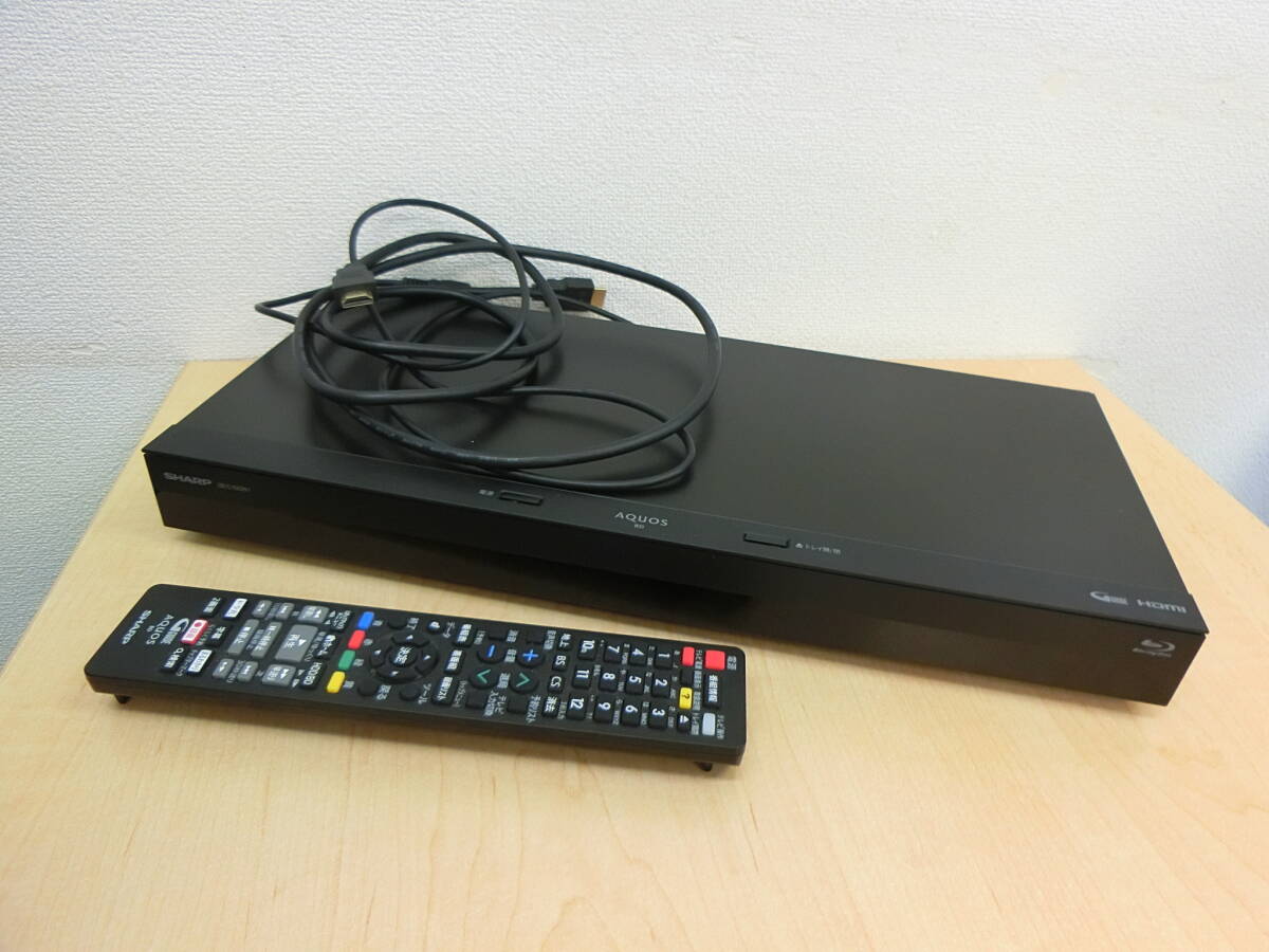 【美品】SHARP AQUOS ブルーレイ2B-C10DW1 価格.com - シャープ AQUOSブルーレイ 2B-C10DW1 [ブラック系