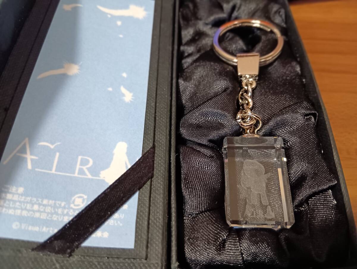 AIR クリスタルガラス・オブジェ　神尾観鈴　Key レーザー彫刻　鍵　キー AIR クリスタルガラス・オブジェ 神尾観鈴 Key - メルカリ