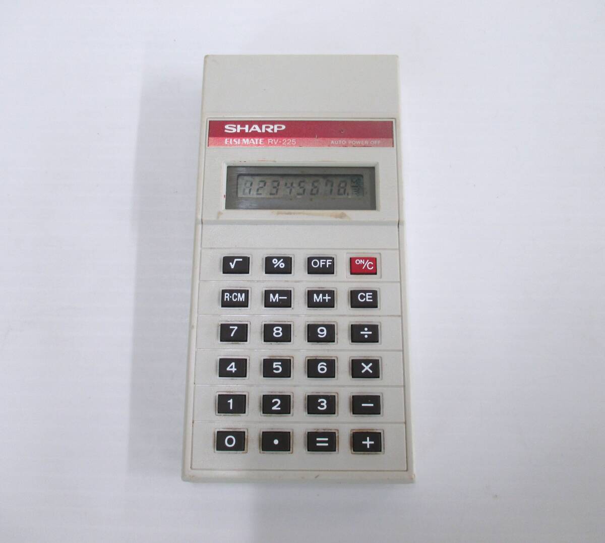 シャープ電卓　年代物 Yahoo!オークション -「昭和レトロ電卓」(シャープ) (電卓)の