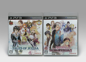 ● PS3 2本セット テイルズ オブ エクシリア / 2 BLJS-10120/ 10188 動作確認済み TALES OF XILLIA, 2 namco 2011 2012