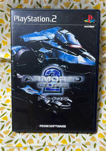 PS2 ソフト フロム・ソフトウェア アーマード・コア2 取説・はがき入り ARMORED CORE 2