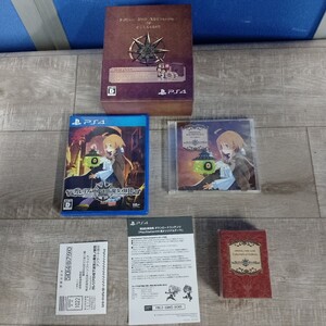 【美品】PS4 ソフト☆ガレリアの地下迷宮と魔女の旅団 初回限定版 サウンドトラックCD2枚組 オリジナルカードゲーム 豪華3方背BOX