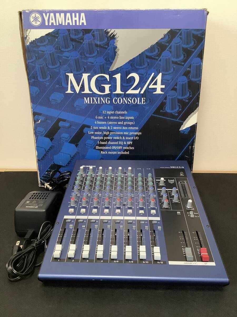 YAMAHA ヤマハ ミキシングコンソール MG12/4 ミキサー Amazon | YAMAHA ミキシングコンソール [MG12/4] | ミキサー