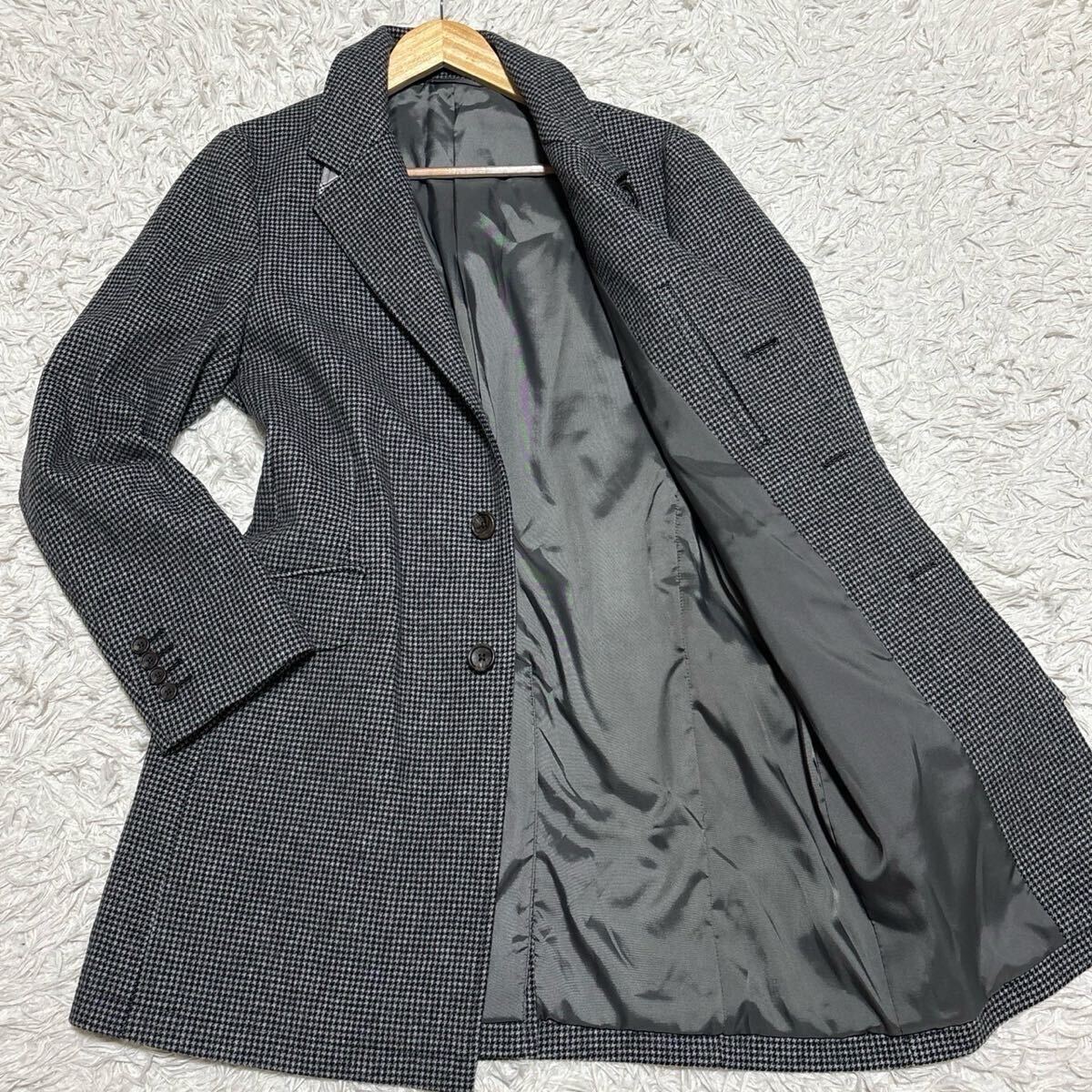 2025年最新】Yahoo!オークション -千鳥格子 ロングコートの中古