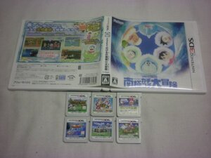 3DS ドラえもん のび太の南極カチコチ大冒険+奇跡の島+宇宙英雄記+大魔境+ひみつ道具+日本誕生+宝島 お得7本セット