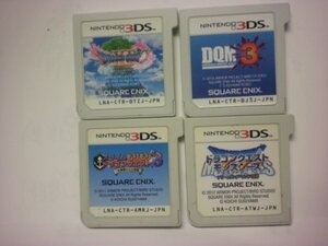 3DS ドラゴンクエストモンスターズ ジョーカー3+テリーのワンダーランド+ドラゴンクエストXI+スライムもりもり 4本セット(ソフトのみ)