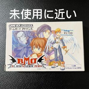 説明書欠品 ゲームボーイアドバンス BMO ブラック マトリックス ゼロ