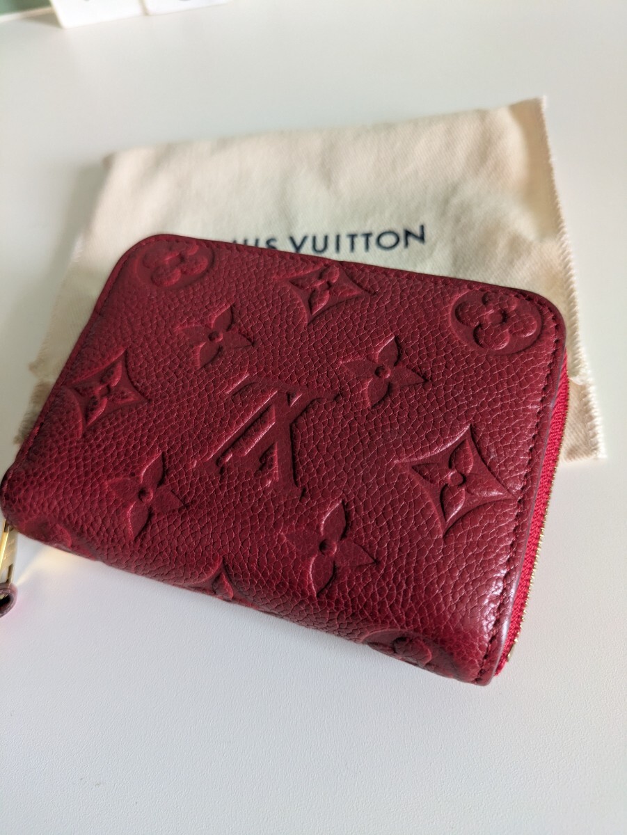 ルイヴィトン　モノグラム　アンプラント　ジッピー・コインパース　赤　 ミニ財布 楽天市場】LOUIS VUITTON ルイヴィトン ジッピー・コイン パース