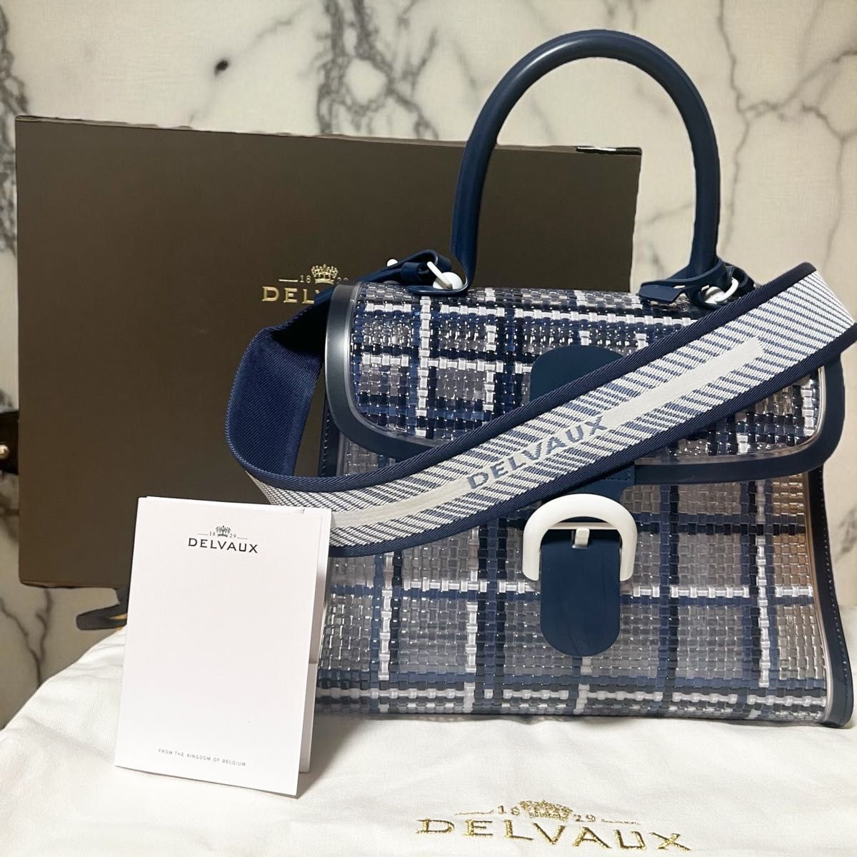 箱付き　美品　デルヴォー DELVAUX ブリヨン MM ドリーマー 2way 