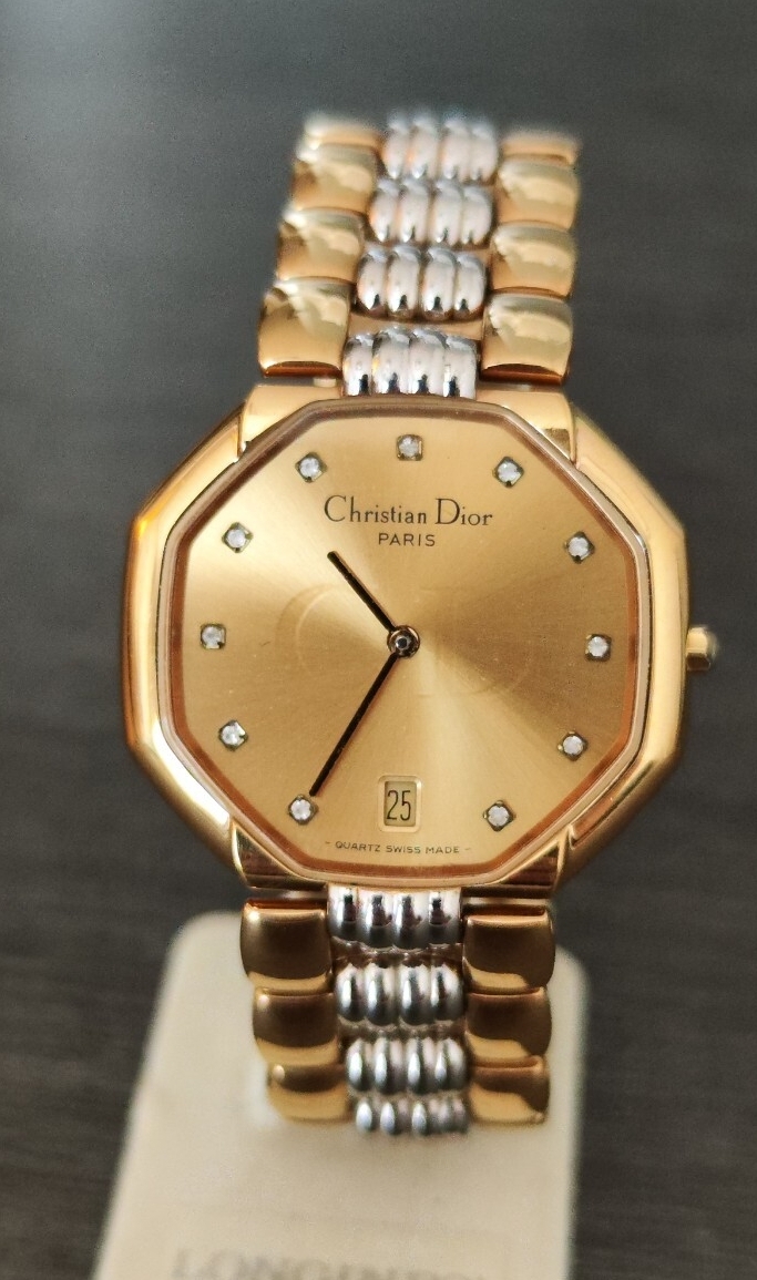 【美品】クリスチャンディオール クォーツ【3028】【稼働品】メンズ 付属品有 Yahoo!オークション -「christian dior クリスチャンディオール