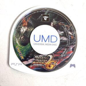 【41】CAPCOM PSP ソフト モンスターハンター ポータブル 2ndG 本体のみ UMD 動作未確認 レトロゲーム モンハン 現状品