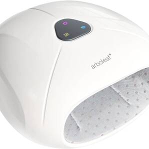 arboleaf ハンドケア機 温熱加圧コードレス リラクゼーション 指・手のひら ハンドモミ 両手対応 エアバッグ搭載 タイマー付き 男女兼用